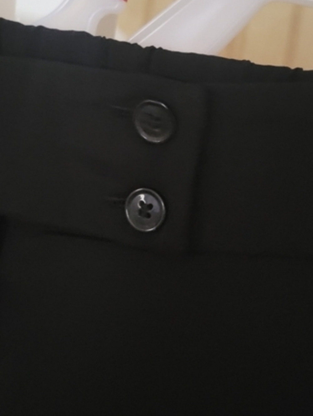 JESSICA SIMPSON Melba Wide Leg Black Flare Trouser Pants Size 14 - Picture 7 of 12